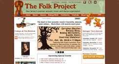 Desktop Screenshot of folkproject.org